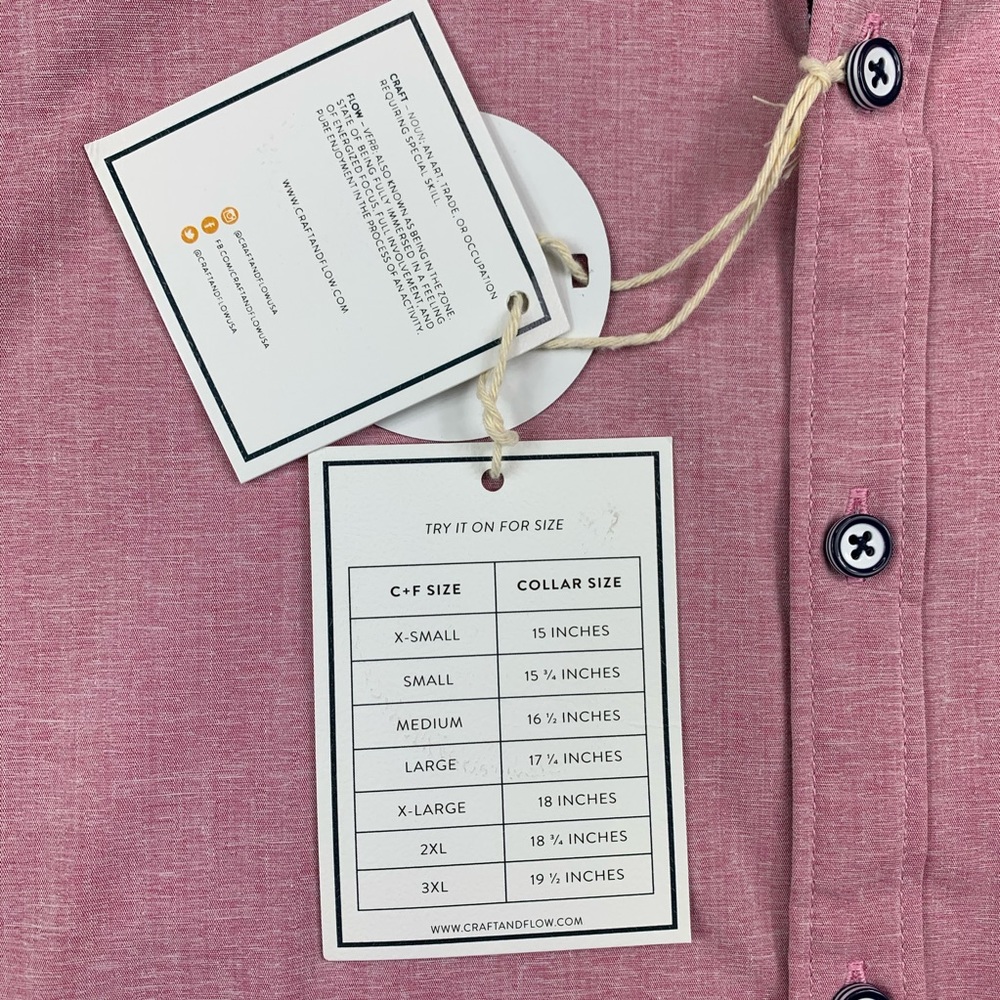 Craft+Flow Men’s Shirt - Picture 7 of 8